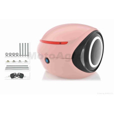 Кофр 32L 350*350*260mm 1737 (рожевий глянсовий крапля)