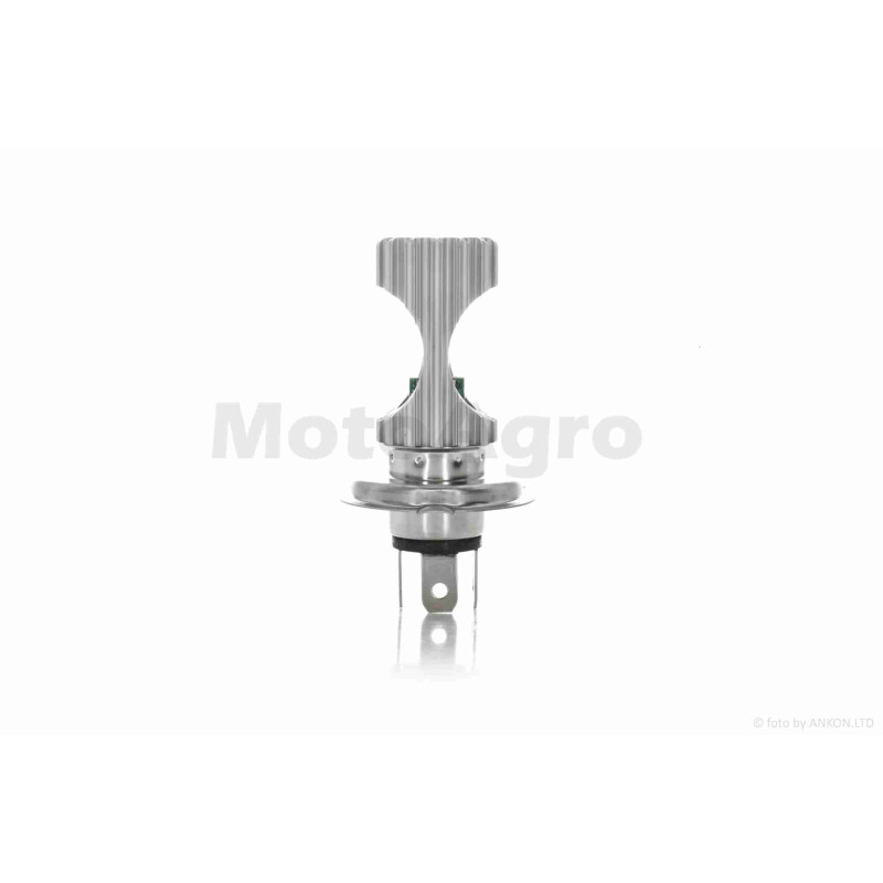 Лампа фари діодна  H4  12V 35/35W  2 кристали, D27  #2178  "LIPAI"