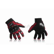 Перчатки мото "PRO BIKER" MCS-01 L красные