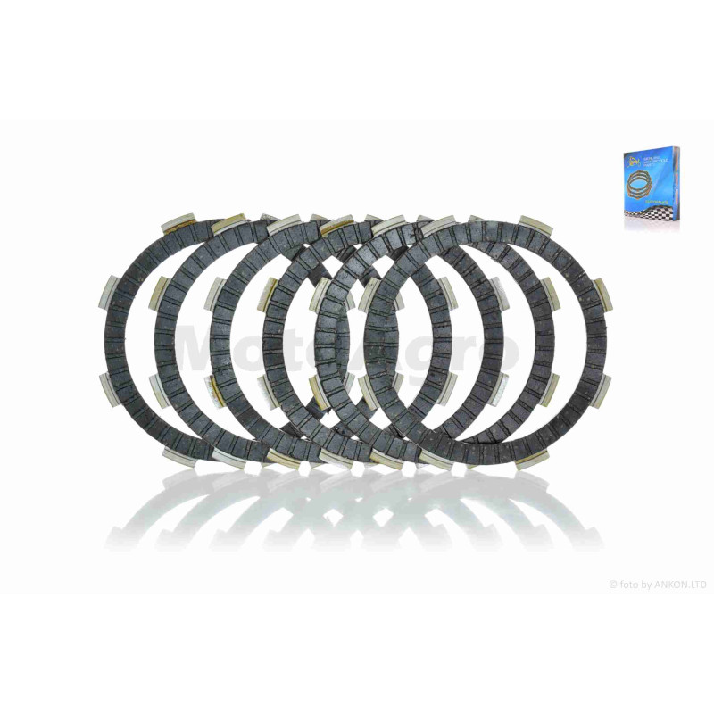 Диски зчеплення  YX190 ZS1P62YML W190  6шт  "LIPAI"