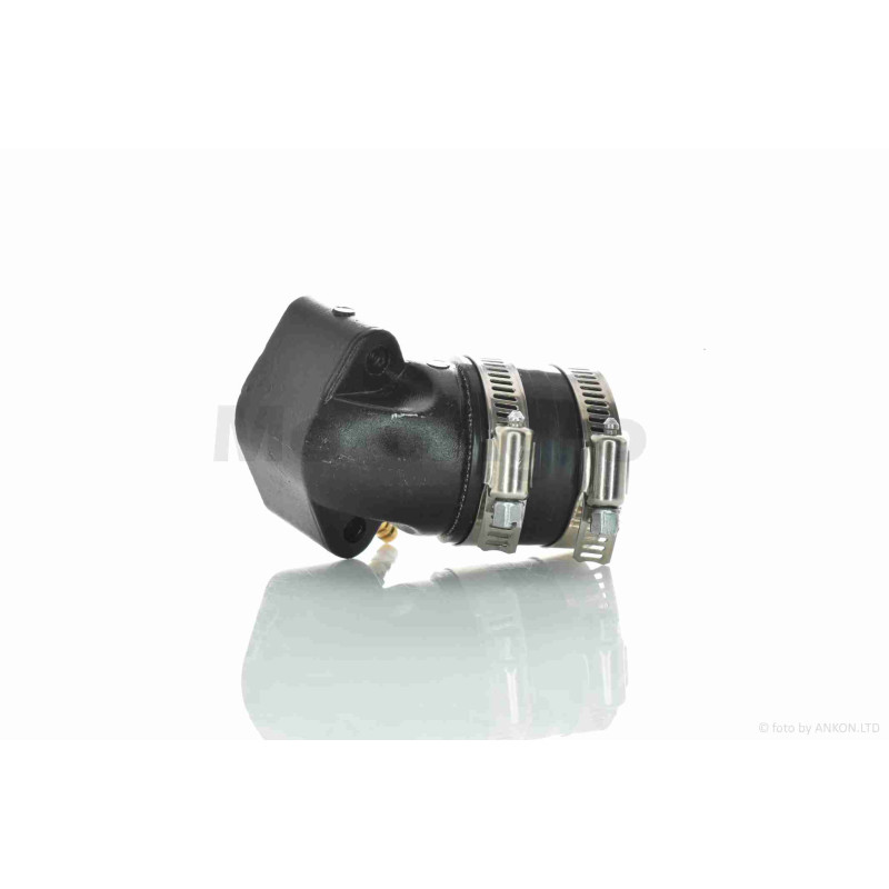 Колектор впускний карбюратора  GY6 150  метал, тюнінг  (чорний)