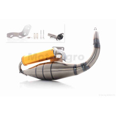 Глушник на скутер хонда діо AF27/28 нержавіюча сталь тюнінг (золотистий)