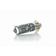 Лампа фари діодна  P15D-25-1  12V 35/35W  1 вус, білий/жовтий, лінза, червоний габарит  "LIPAI"
