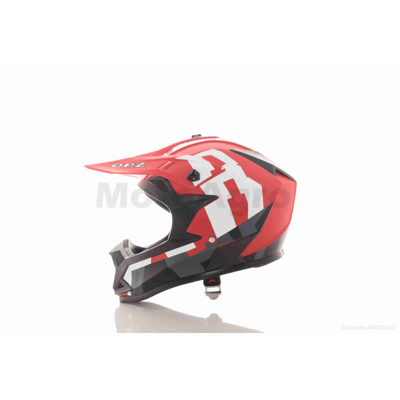 Шлем кроссовый  "IBK"  (#166-ORZ/12, XL)