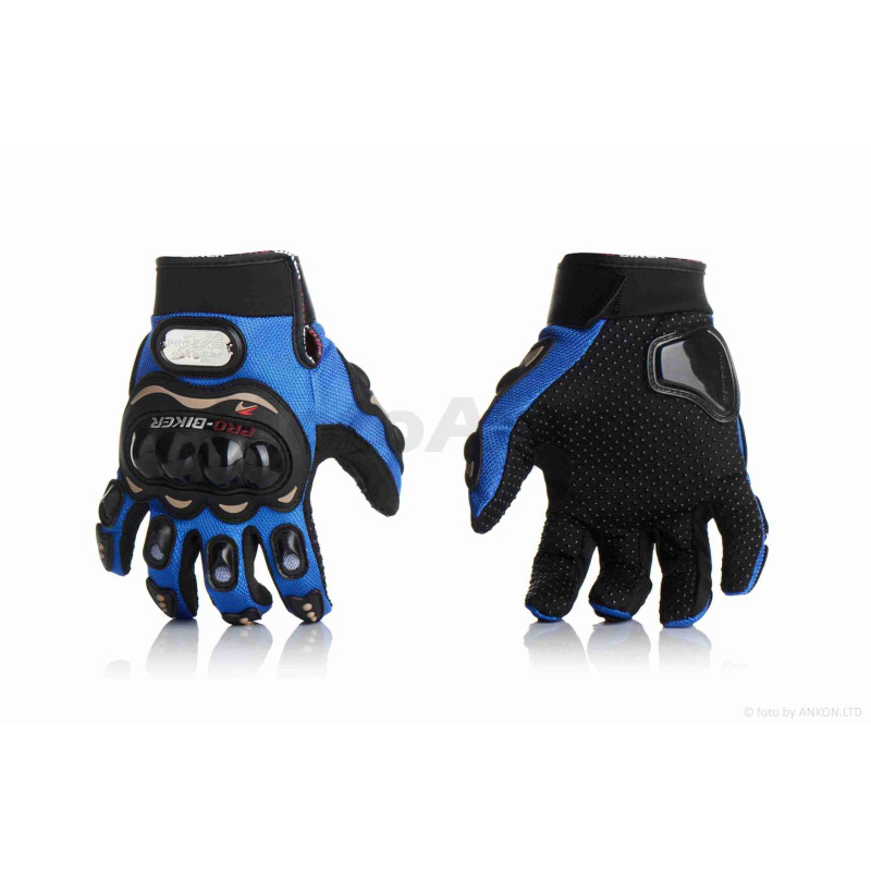 Рукавички мото  "PRO BIKER"  #MCS-01, XL, сині