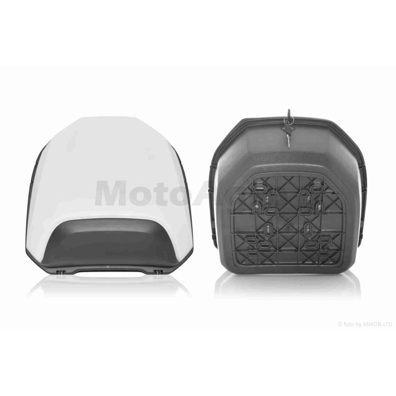 Кофр  48L  39*39*29см  #ROBIK  знімний  "LIPAI"  (білий глянсовий)