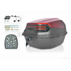 Кофр 45L 400*400*280mm 48 "ROBIK" (червоний)