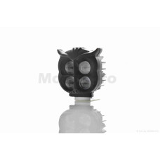 Фара додаткова діодна пугач 77*71 12-36V IP67 мультирежим +кнопка 2177