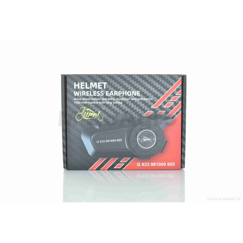 Гарнітура блютуз для мото шолома  #Y50  "LIPAI"