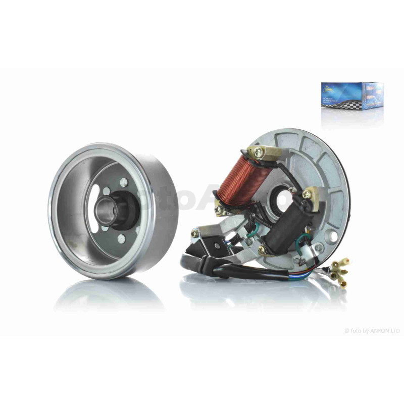 Генератор (у зборі)  Alpha, Delta, TTR  1+1  безстартерний  "LIPAI"