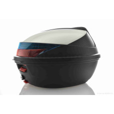 Кофр 54L 410*410*320mm K30 "SOYO" (чорно-білий переносний м'яка спинка)