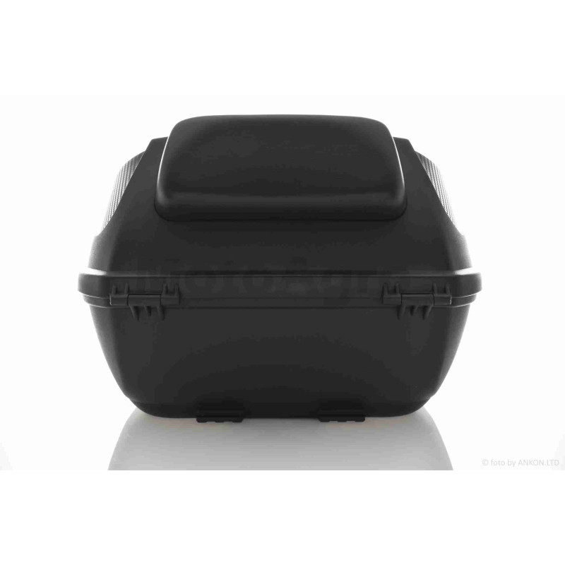 Кофр  54L  410*410*320mm  #K30  "SOYO"  (чорно-червоний, переносний, м'яка спинка)