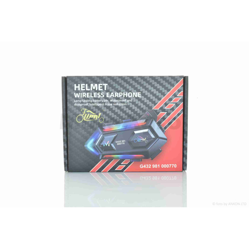 Гарнітура блютуз для мото шолома  #Y20  "LIPAI"