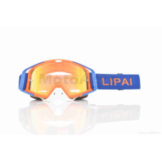 Очки кроссовые "LIPAI" (class A LP-Y021-4 визор REVO)