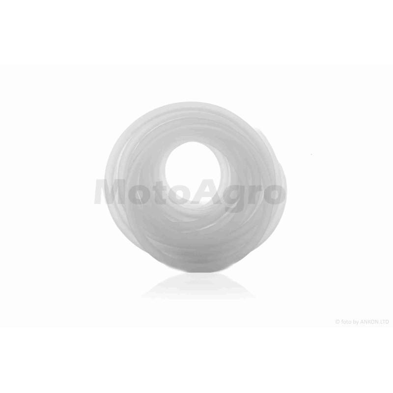 Паливний шланг  10mm, 10 метрів, силікон  (прозорий)