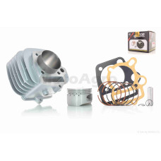 Поршневая циліндр в зборі на мопед дельта 120/125 (152FMI C120) D52.4 p13 h78.3 алюміній "SCORPION"