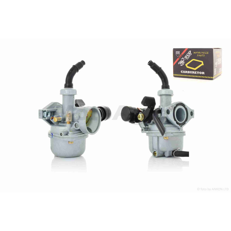 Карбюратор  PZ19  Delta 70/110 d19  підкачування ручне праворуч  "SCORPION"