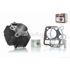 Поршневая циліндр в зборі на мопед дельта 110 (152FMH C110) D52.4 p13 h69 "SCORPION"