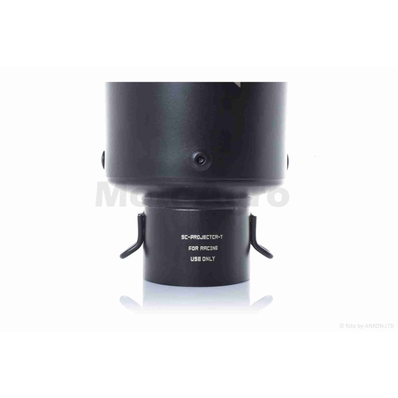 Глушник прямоток  #XPT032, D51  "SCP"  (чорний)