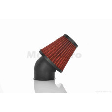 Фільтр повітряний (нульовик) d35/42/48/50 косий відкритий 2201 (червоний)