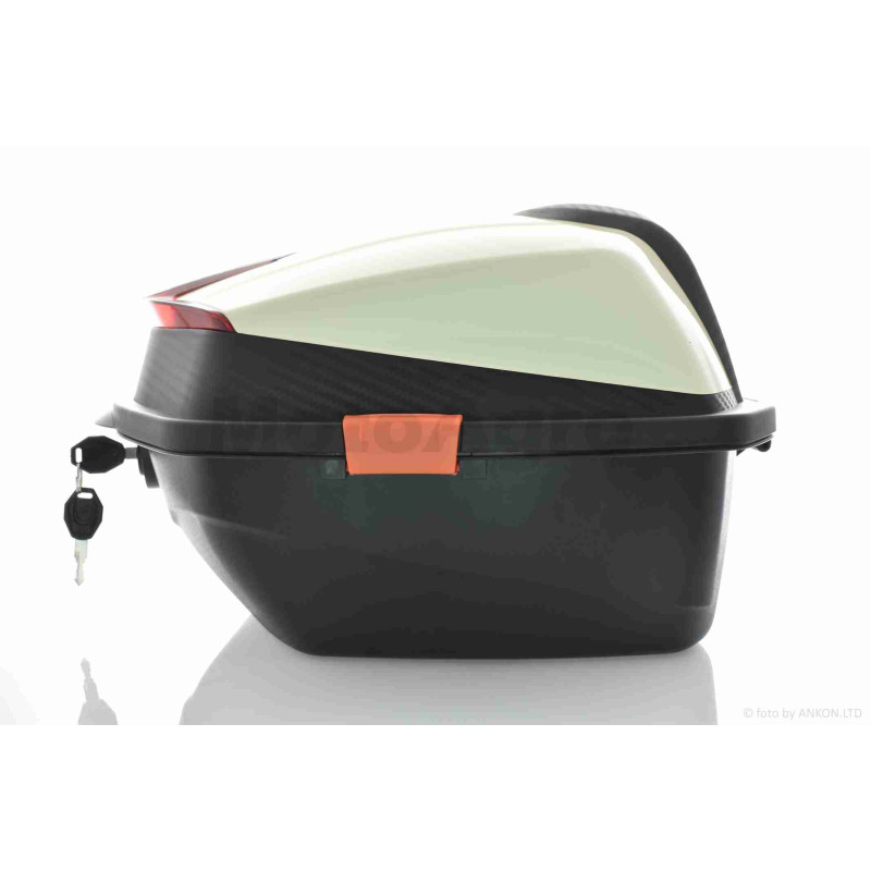 Кофр  34L  380*360*280mm  #HP010  "LIPAI"  (слонова кістка глянцевий)