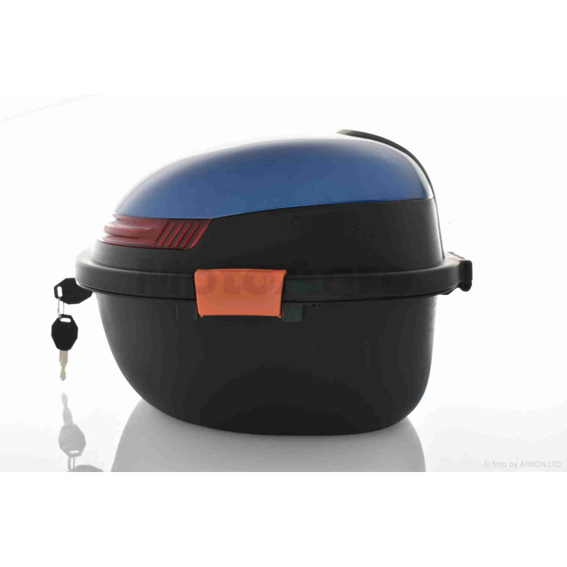 Кофр  28L  360*280*240mm  #HP007  "LIPAI"  (синій глянсовий)