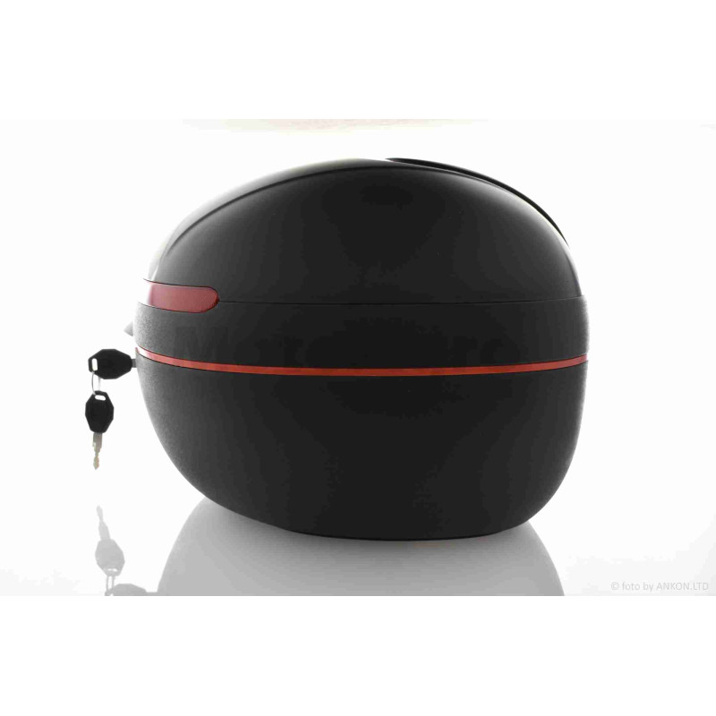 Кофр  32L  390*320*270mm  #HP011  "LIPAI"  (чорний глянсовий)