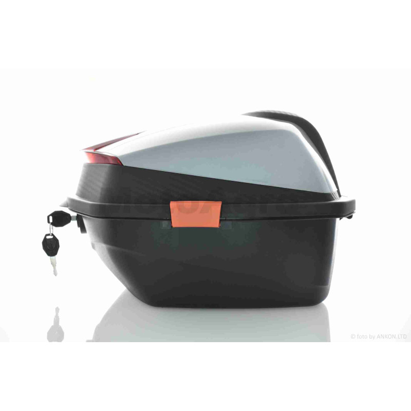 Кофр  34L  380*360*280mm  #HP010  "LIPAI"  (світло сірий глянсовий)