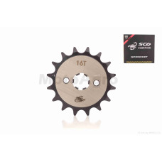 Зірка трансмісії передня на мопед дельта 428-16T "SCORPION"