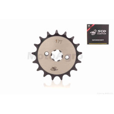 Зірка трансмісії передня на мопед дельта 428-17T "SCORPION"