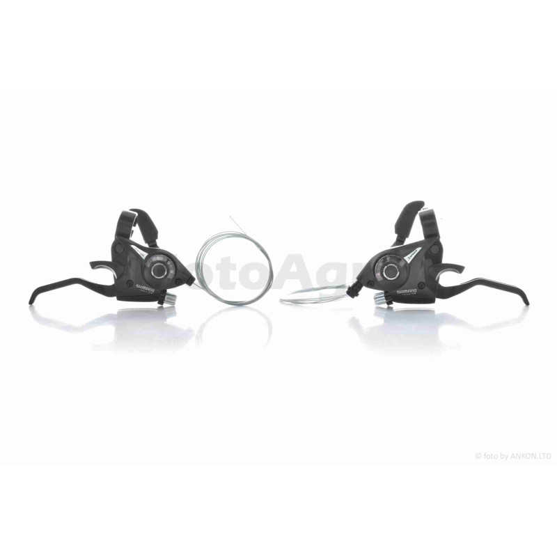 Перемикачі швидкостей (моноблоки) вело  8/3 швидкостей  "SHMN V-brake"  #XMN-009/XMN-010