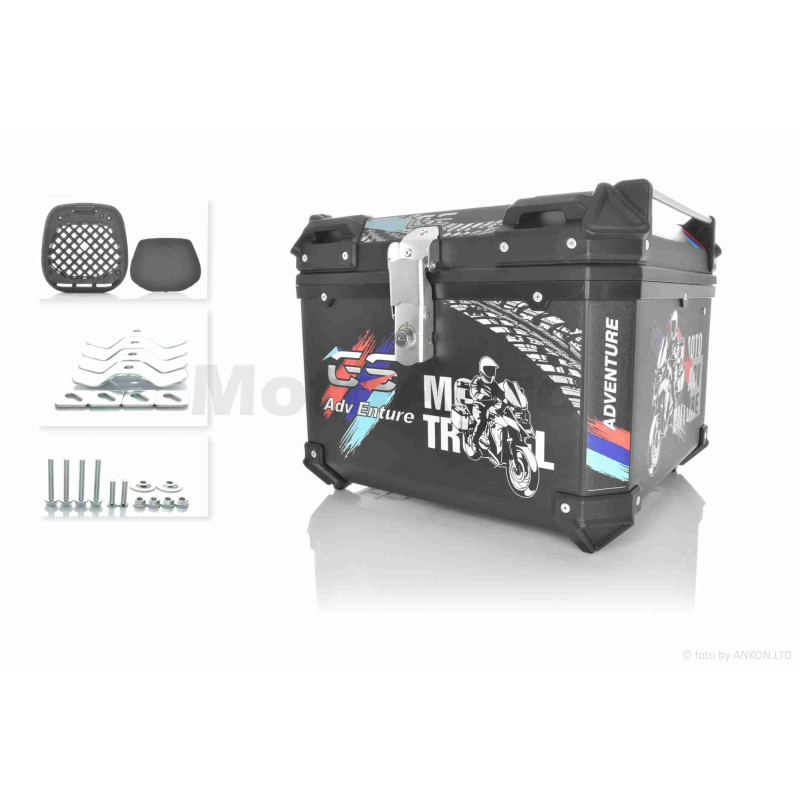 Кофр  60L  460*400*330mm  #1593  "MOTO LIFE"