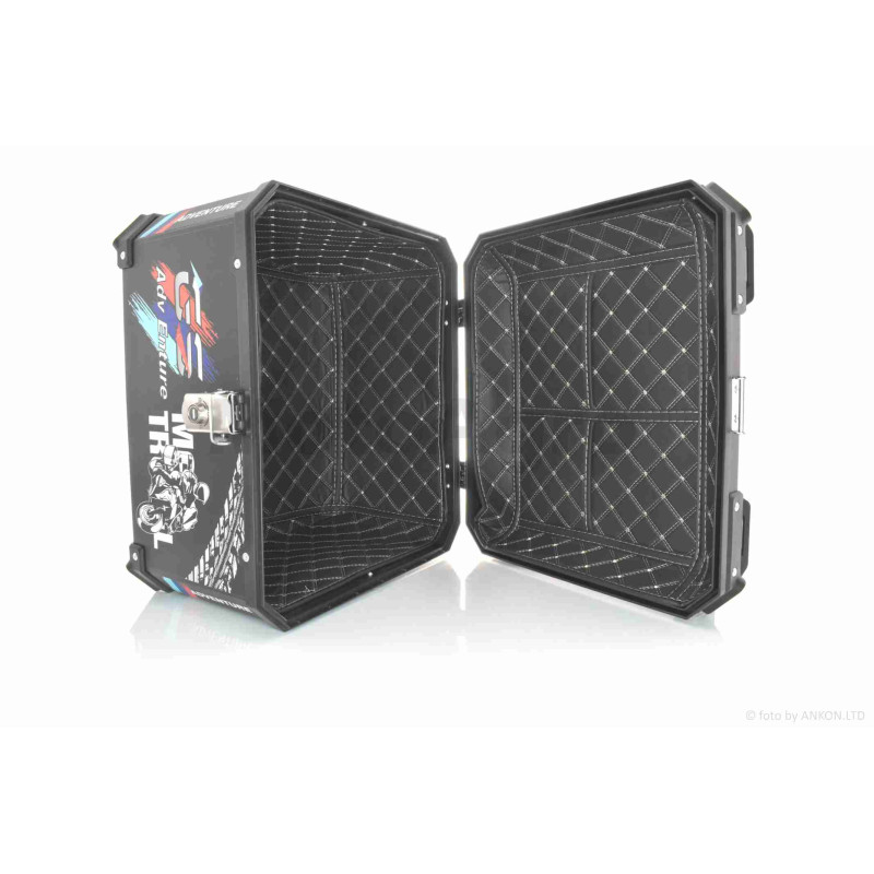 Кофр  60L  460*400*330mm  #1593  "MOTO LIFE"