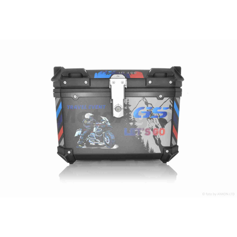 Кофр  60L  460*400*330mm  #1592  "MOTO LIFE"