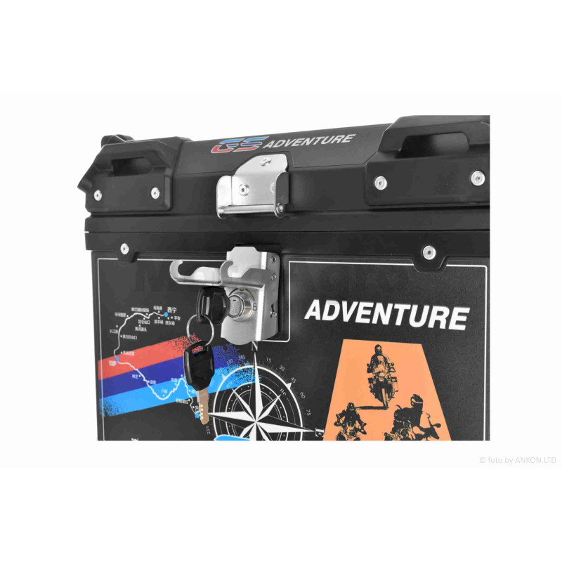 Кофр  60L  460*400*330mm  #1591  "MOTO LIFE"