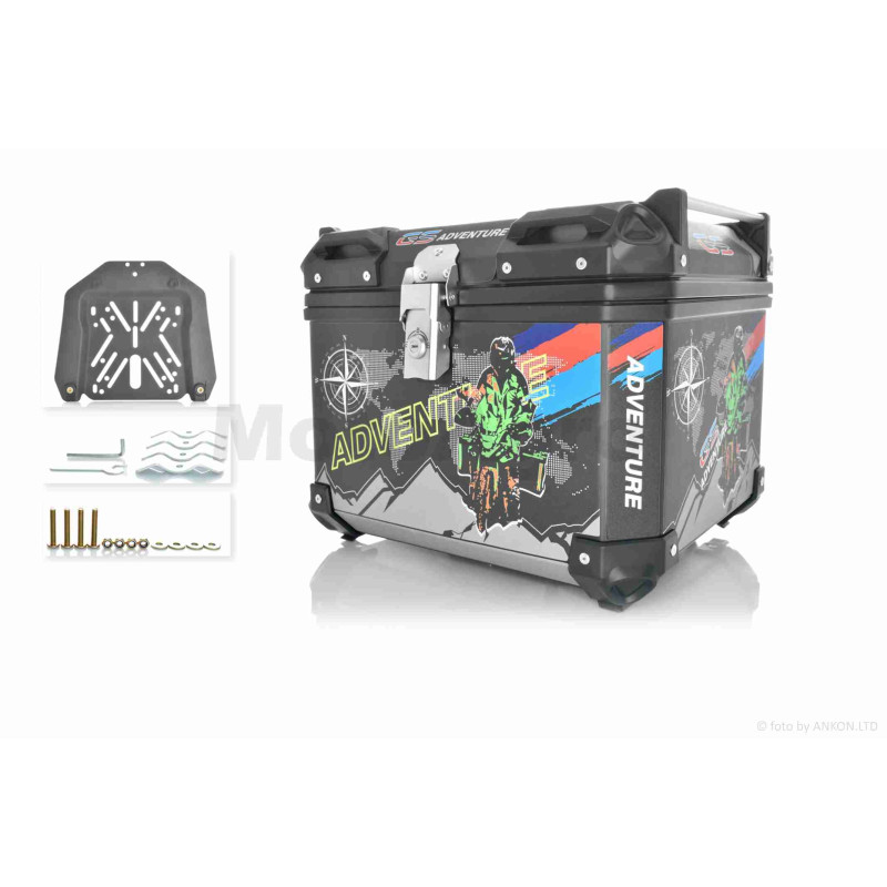 Кофр  51L  440*350*330mm  #1569  "MOTO LIFE"