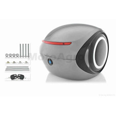 Кофр 32L 350*350*260mm 1737 (сірий глянсовий крапля)