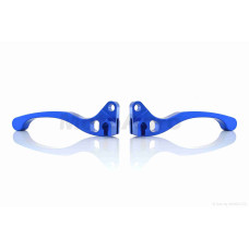 Важелі керма на скутер хонда діо барабан/барабан голі (CNC сині)