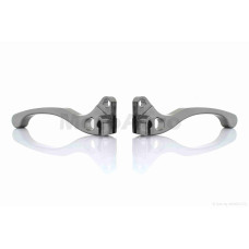 Важелі керма на скутер хонда діо барабан/барабан голі (CNC хром темний)