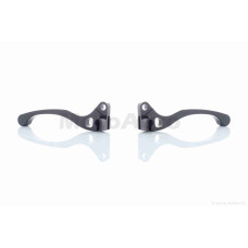 Важелі керма на скутер хонда діо барабан/барабан голі (CNC чорні)