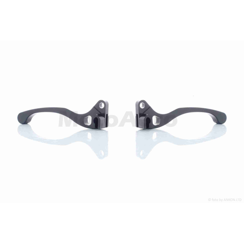 Важелі керма  DIO  барабан/барабан  голі  (CNC, чорні)