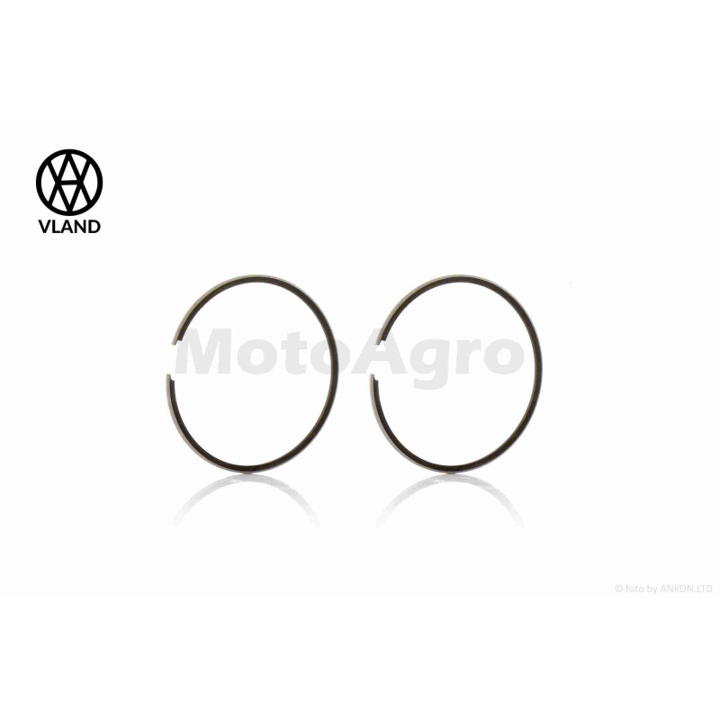 Кільця к-кт DIO ZX, JOG +0.75 40.75 h-1.2 леговані "VLAND" (JCC) ТАЙВАНЬ