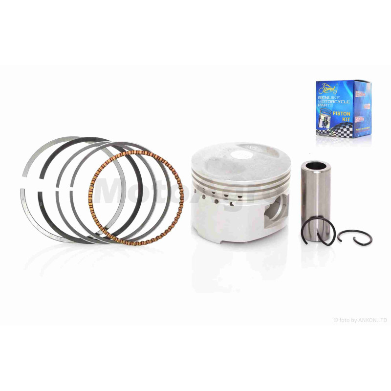 Поршень к-кт GY6 65 +0.25 44.25 матовий "LIPAI" (клас A)