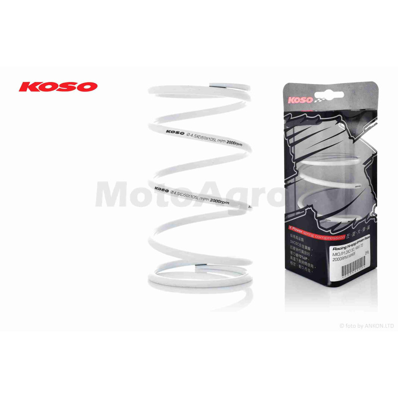 Пружина щоки зчеплення  Honda, GY6 50  2000 rpm  "KOSO"  ТАЙВАНЬ