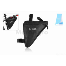 Сумка велосипеда трикутник чорна BAO-002