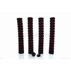 Грипсы (ручки руля) на велосипед "WINNER" (4шт L-210mm красные)