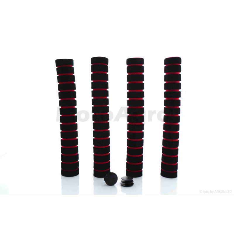 Грипси (ручки керма)  вело  "WINNER"  (4шт, L-210mm, червоні)